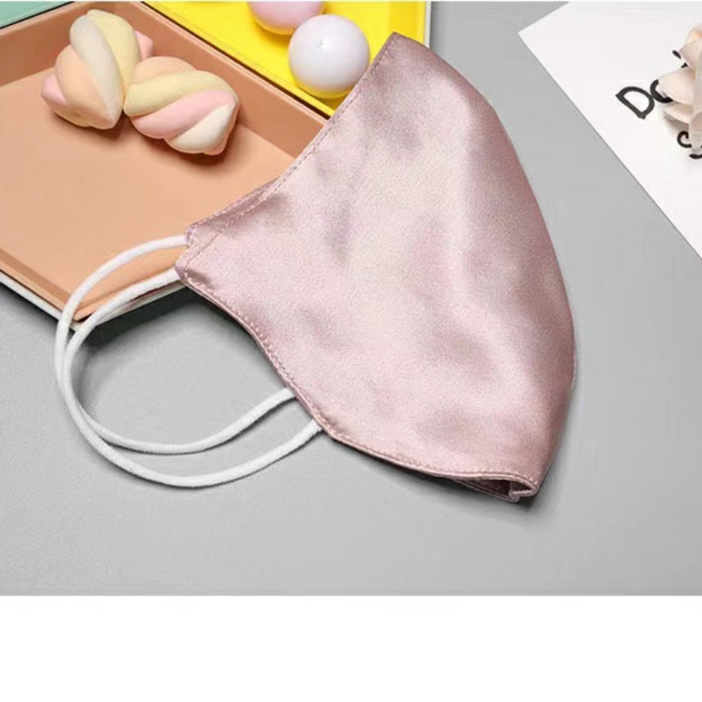 Mulberry Silk Face Masks - Pink
